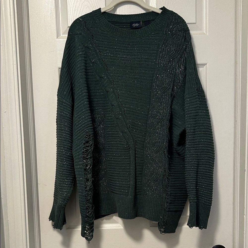 Daytrip Dark Green Sweater